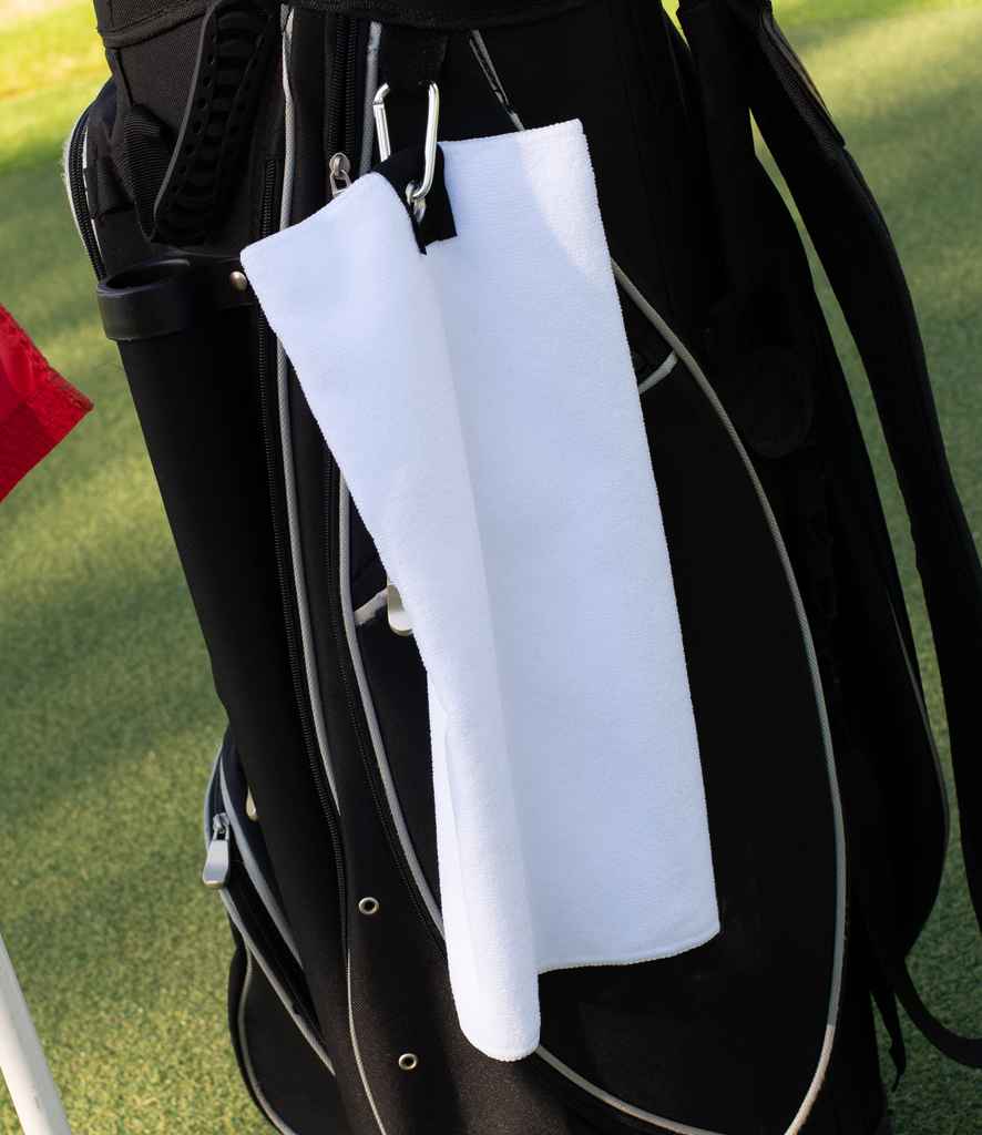 Towel City - Microfibre Golf Towel - TC19 BLK ONE