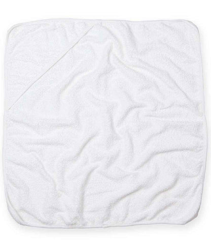 Towel City - Babies Hooded Towel - TC36 WH/WH ONE