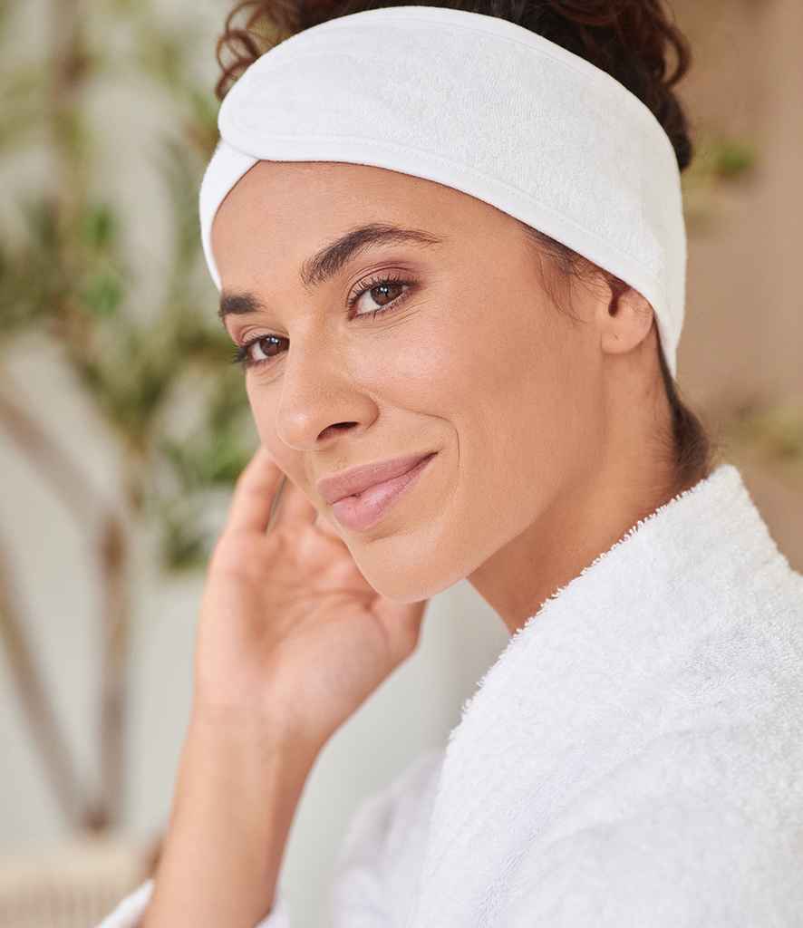 Towel City - Beauty Hairband - TC62 WHI ONE