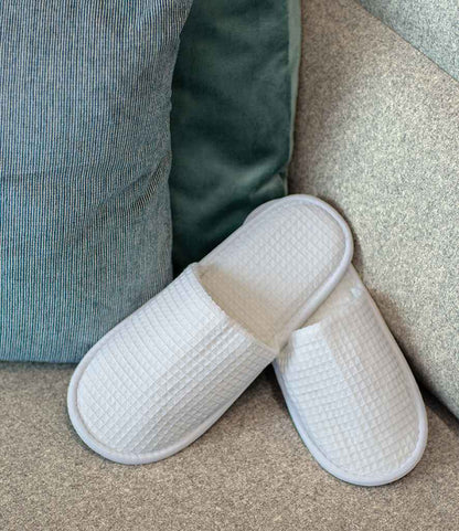 Towel City - Waffle Mule Slippers - Pierre Francis