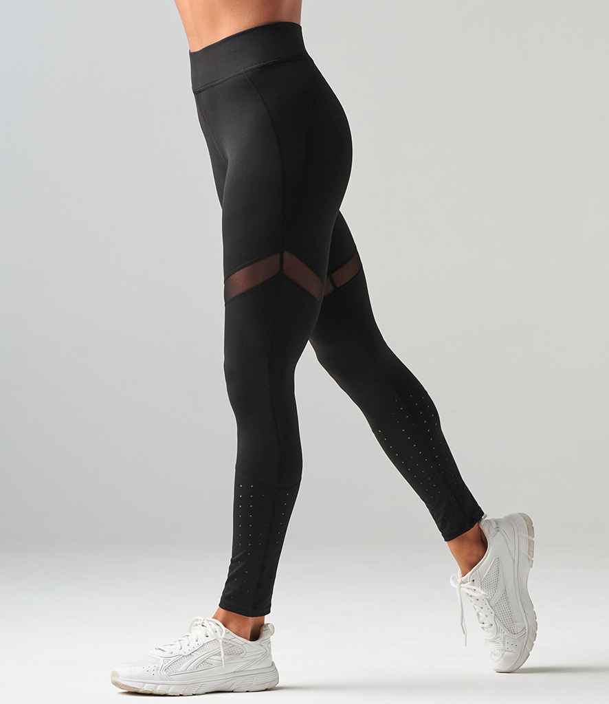 Tombo - Damskie legginsy panelowe