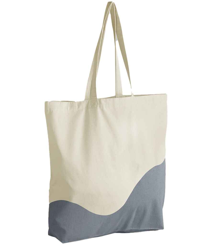 Westford Mill - Organic Cotton Wave Print Maxi Tote Bag - Pierre Francis