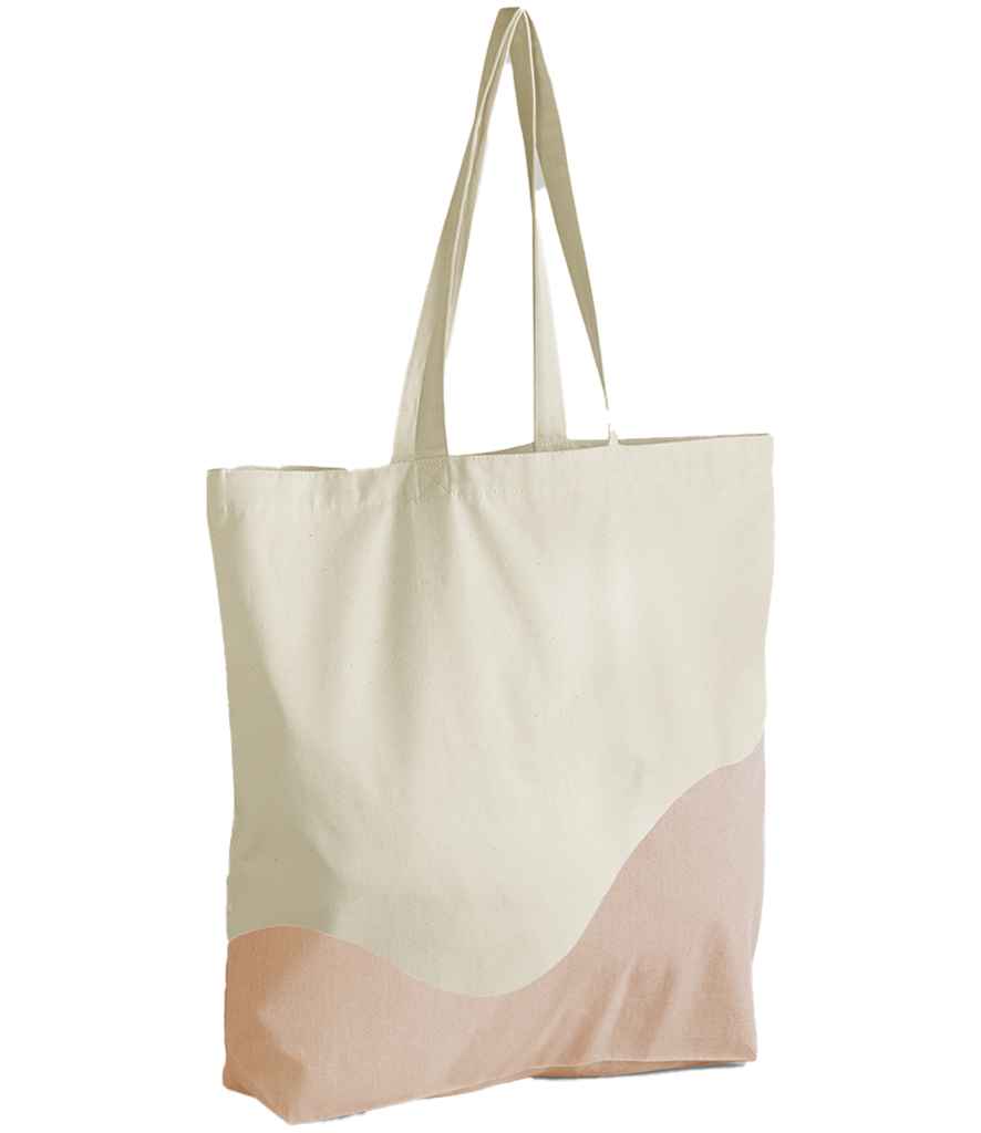 Westford Mill - Organic Cotton Wave Print Maxi Tote Bag - Pierre Francis