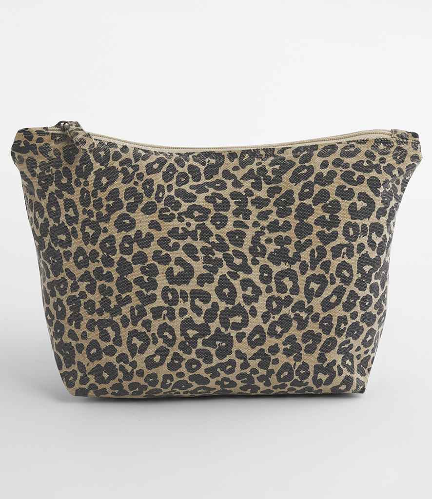 Westford Mill Leopard Print Canvas Accessory Bag - W330 VLP ONE