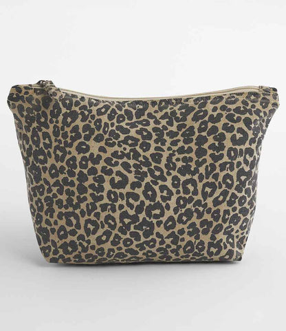 Westford Mill Leopard Print Canvas Accessory Bag - W330 VLP ONE