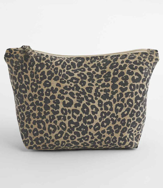 Westford Mill Leopard Print Canvas Accessory Bag - W330 VLP ONE