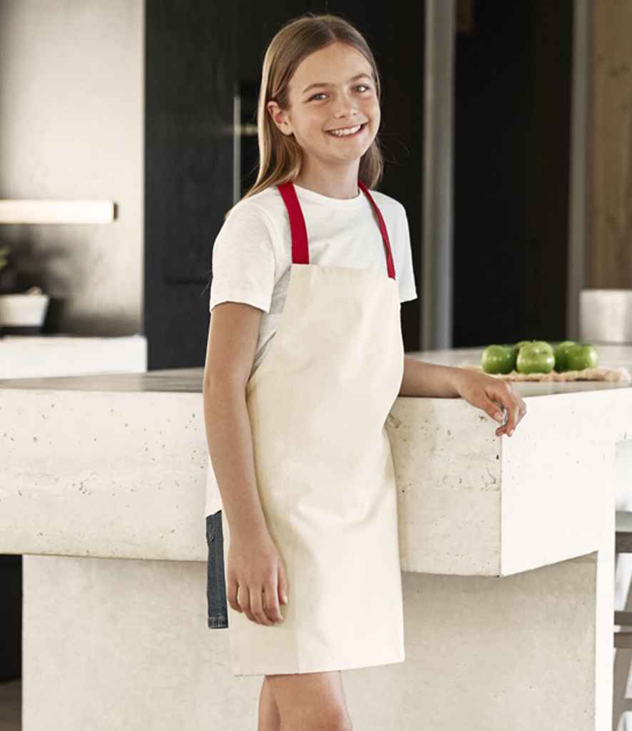 Westford Mill - Fairtrade Kids Craft Apron - W362 NT/CS ONE