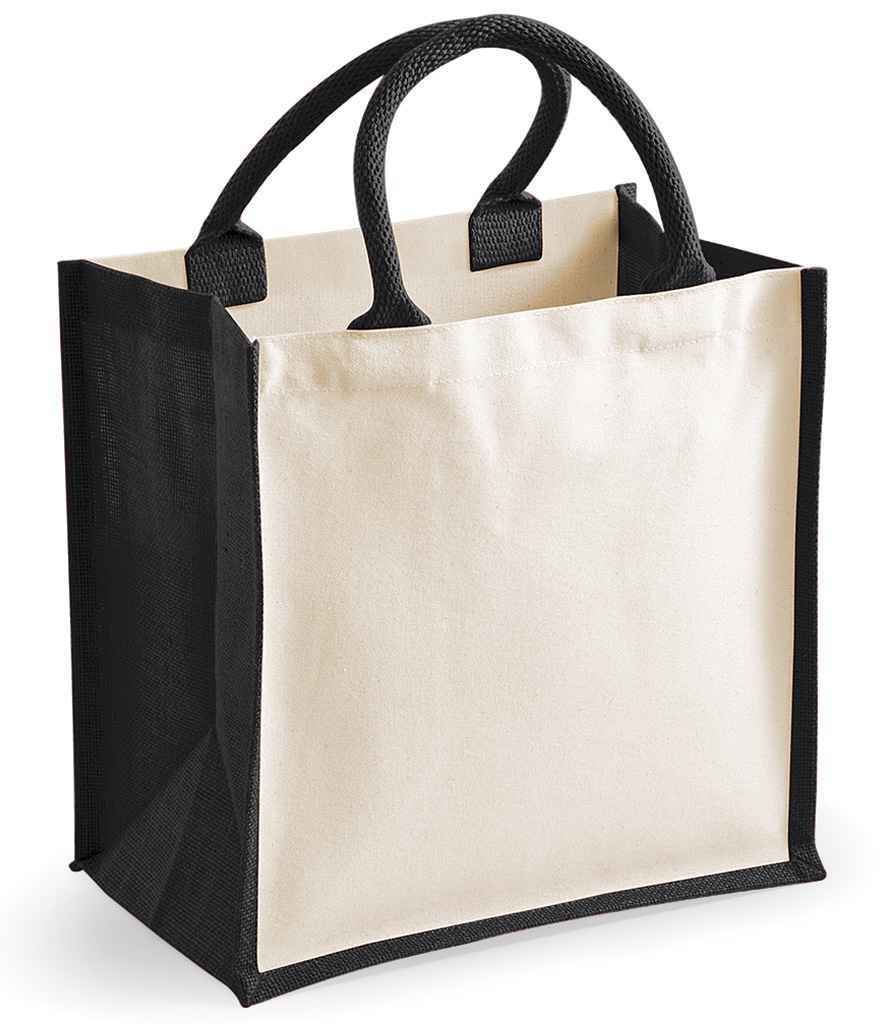 Westford Mill - Printers Midi Jute Tote - Pierre Francis