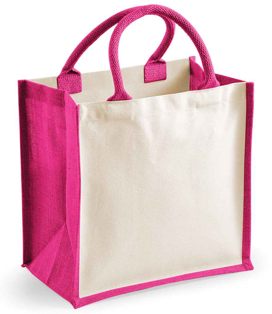 Westford Mill - Printers Midi Jute Tote - Pierre Francis