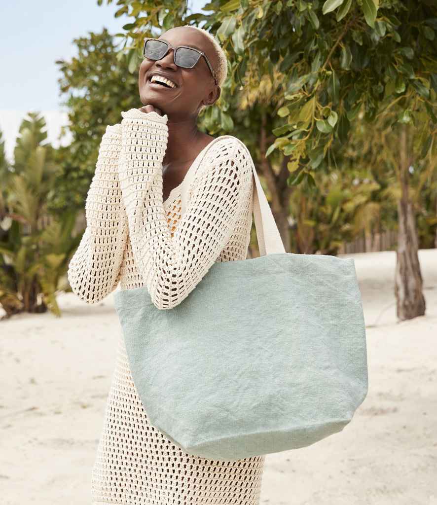 Westford Mill - Soft Washed Jute Beach Bag - Pierre Francis