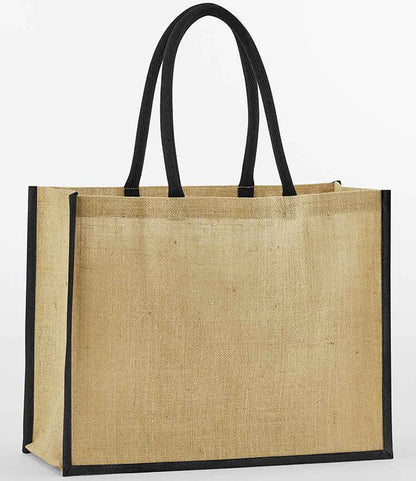 Westford Mill - Natural Starched Jute Classic Shopper
