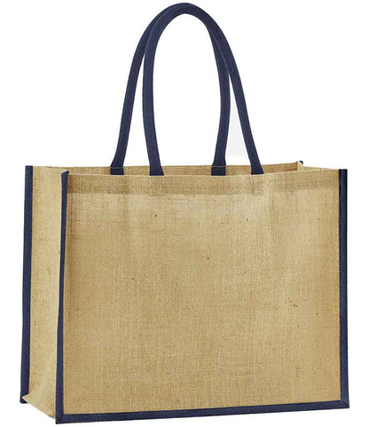 Westford Mill - Natural Starched Jute Classic Shopper