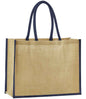 Westford Mill - Natural Starched Jute Classic Shopper