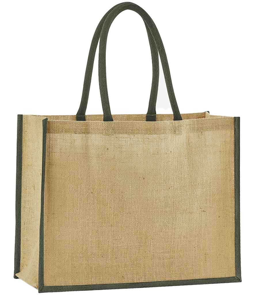 Westford Mill - Natural Starched Jute Classic Shopper