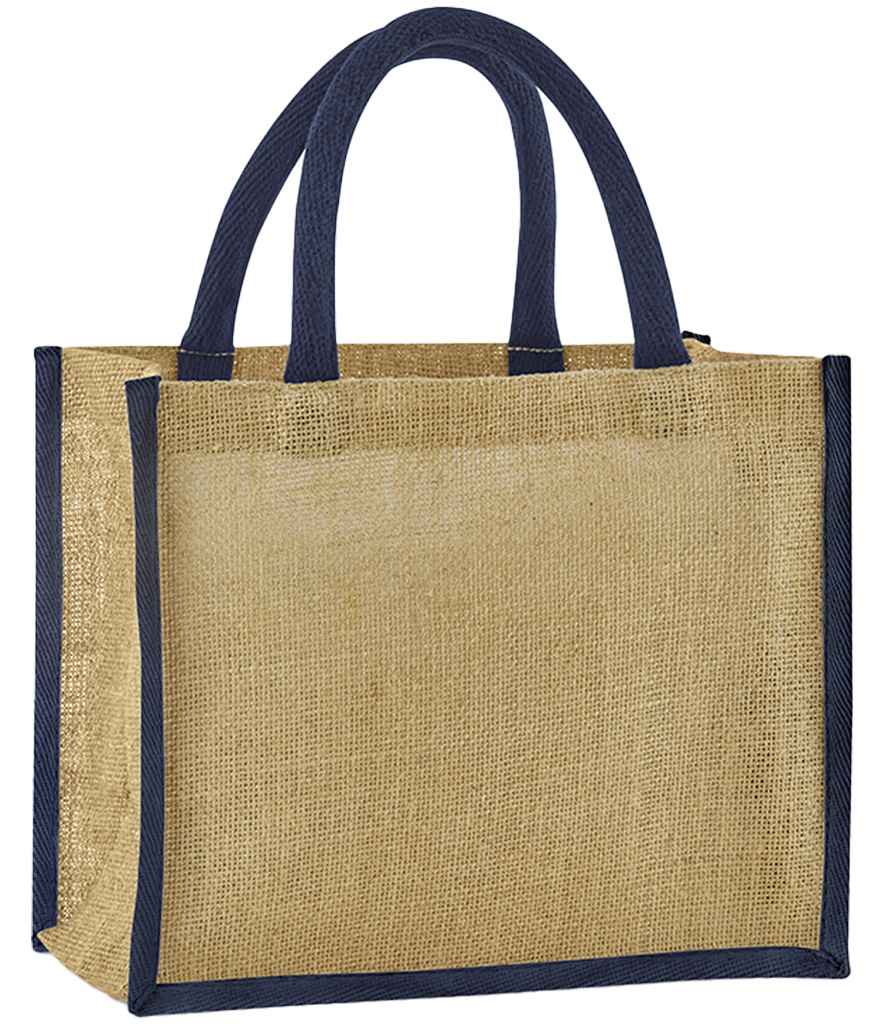 Westford Mill - Natural Starched Jute Midi Tote Bag