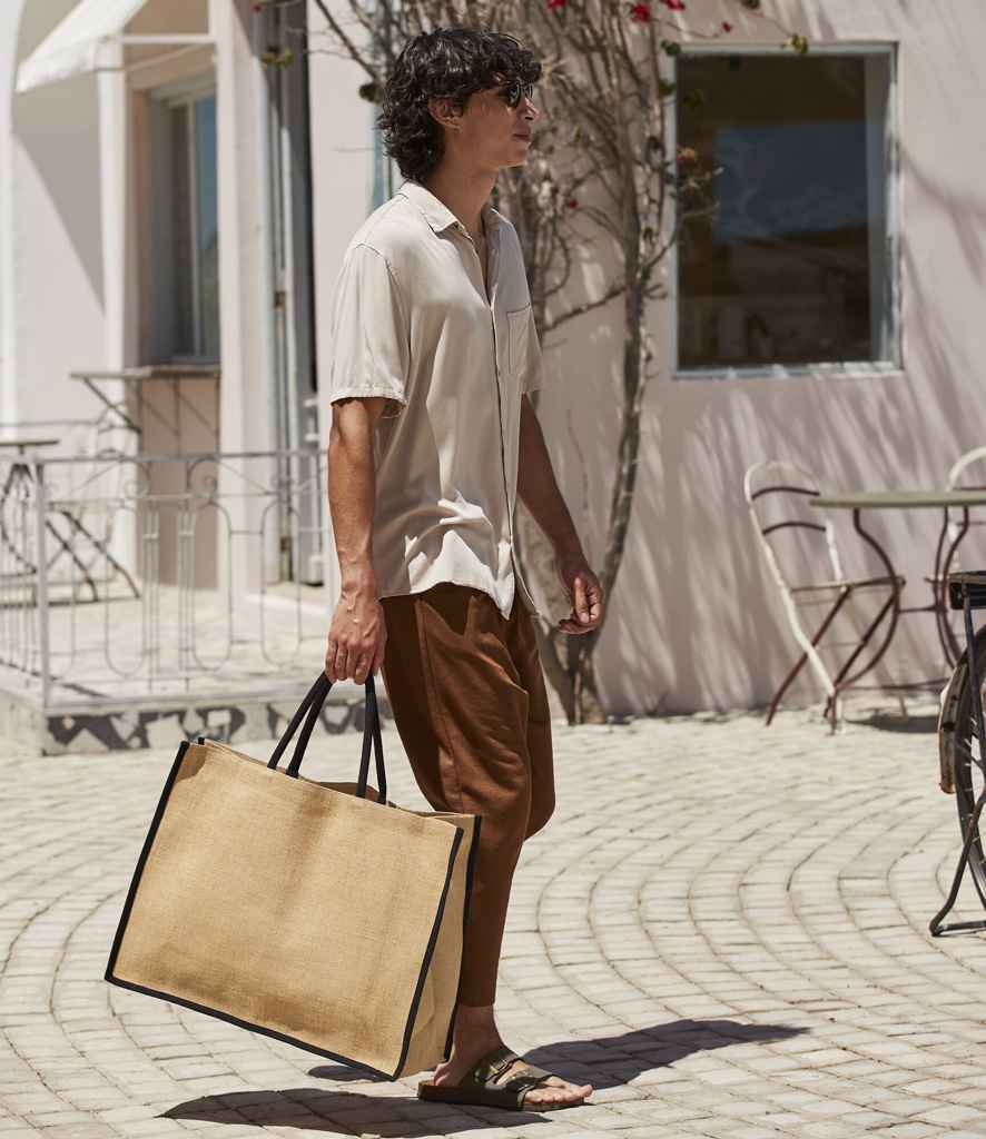 Westford Mill - Natural Starched Jute Market Shopper
