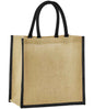 Westford Mill - Natural Starched Jute Mini Gift Bag