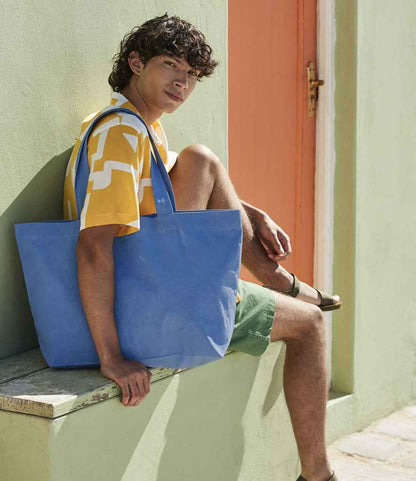 Westford Mill EarthAware® Organic Twill Shopper - W695 COR ONE