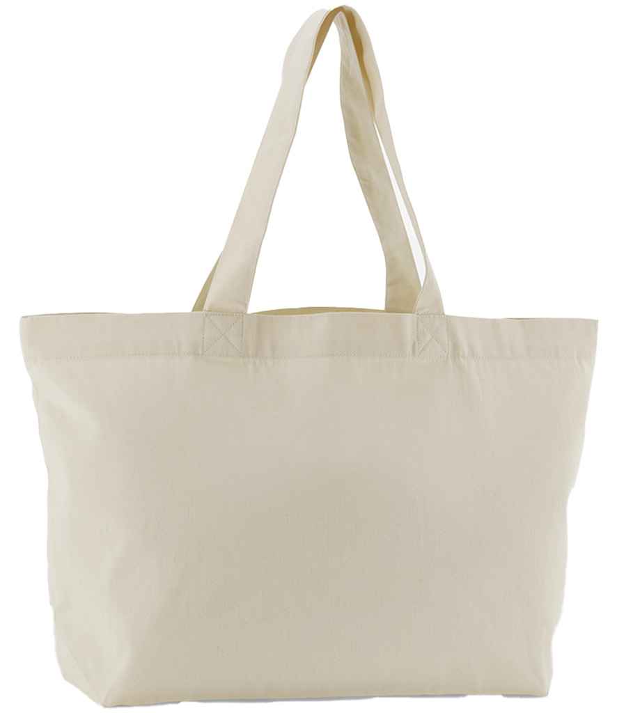 Westford Mill EarthAware® Organic Twill Shopper - W695 NAT ONE