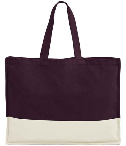 Westford Mill - EarthAware® Organic Contrast Shopper - Pierre Francis