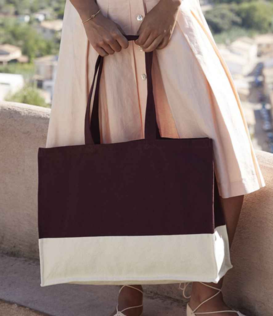 Westford Mill - EarthAware® Organic Contrast Shopper - Pierre Francis