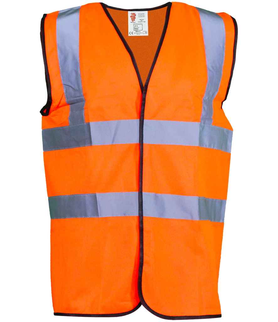Warrior - Hi-Vis Waistcoat - WR001 FLO M
