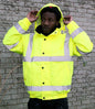 Warrior - Hi-Vis Fleece Lined Bomber Jacket - Pierre Francis