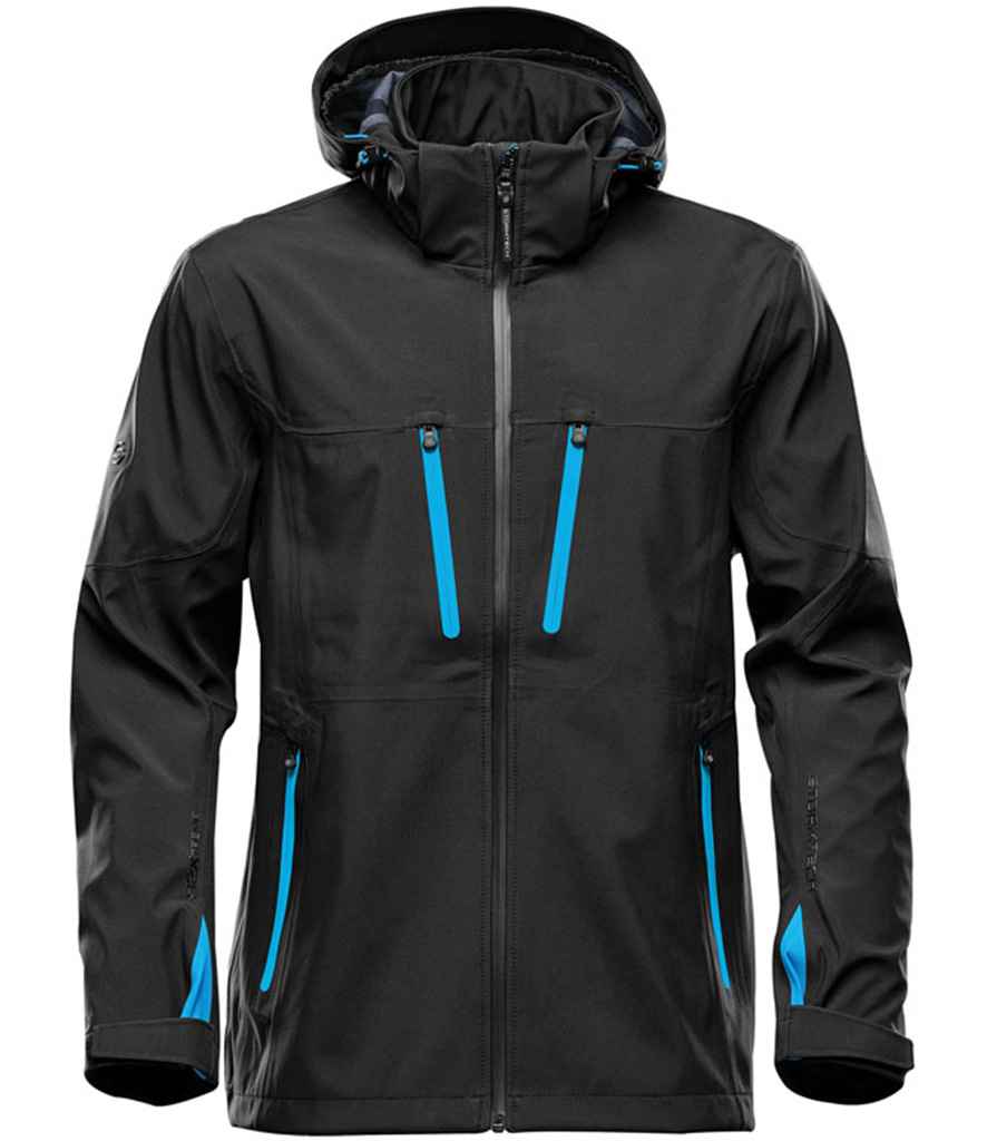 Stormtech - Patrol Hooded Soft Shell Jacket - XB3 BK/BR S