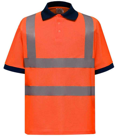 Yoko - Hi-Vis Polo Shirt - YK015 ORA S
