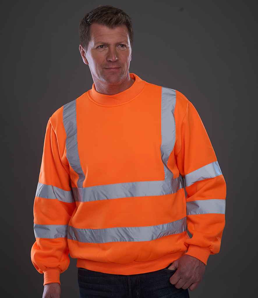 Yoko - Hi-Vis Sweatshirt - YK030 ORA S