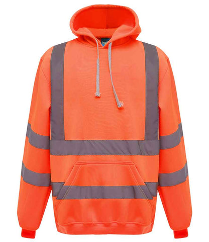 Yoko - Hi-Vis Pull Over Hoodie - YK031 ORA M