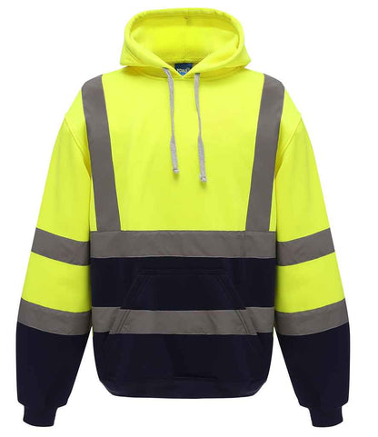 Yoko - Hi-Vis Pull Over Hoodie - YK031 BLK S