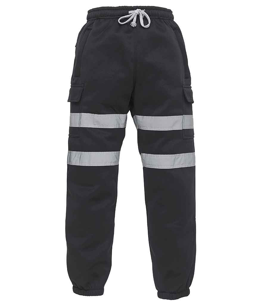 Yoko - Hi-Vis Jog Pants - YK034 BLK S