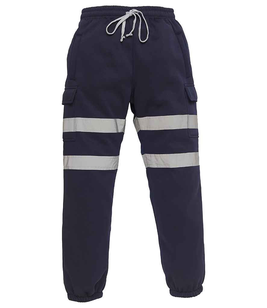 Yoko - Hi-Vis Jog Pants - YK034 NAV S