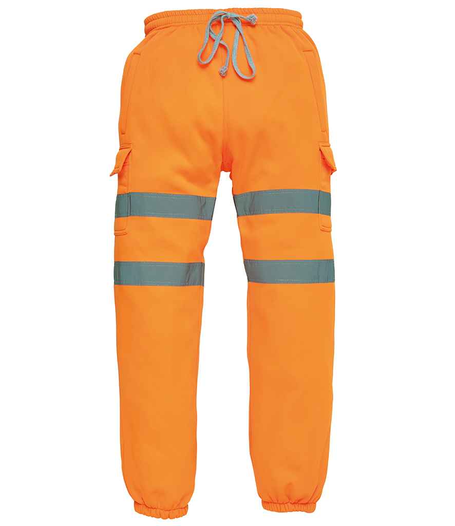 Yoko - Hi-Vis Jog Pants - YK034 OR/NV S