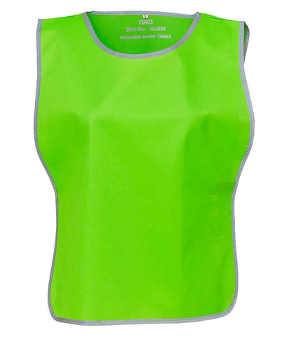 Yoko - Hi-Vis Reflective Border Tabard - YK100 BLK CHILD