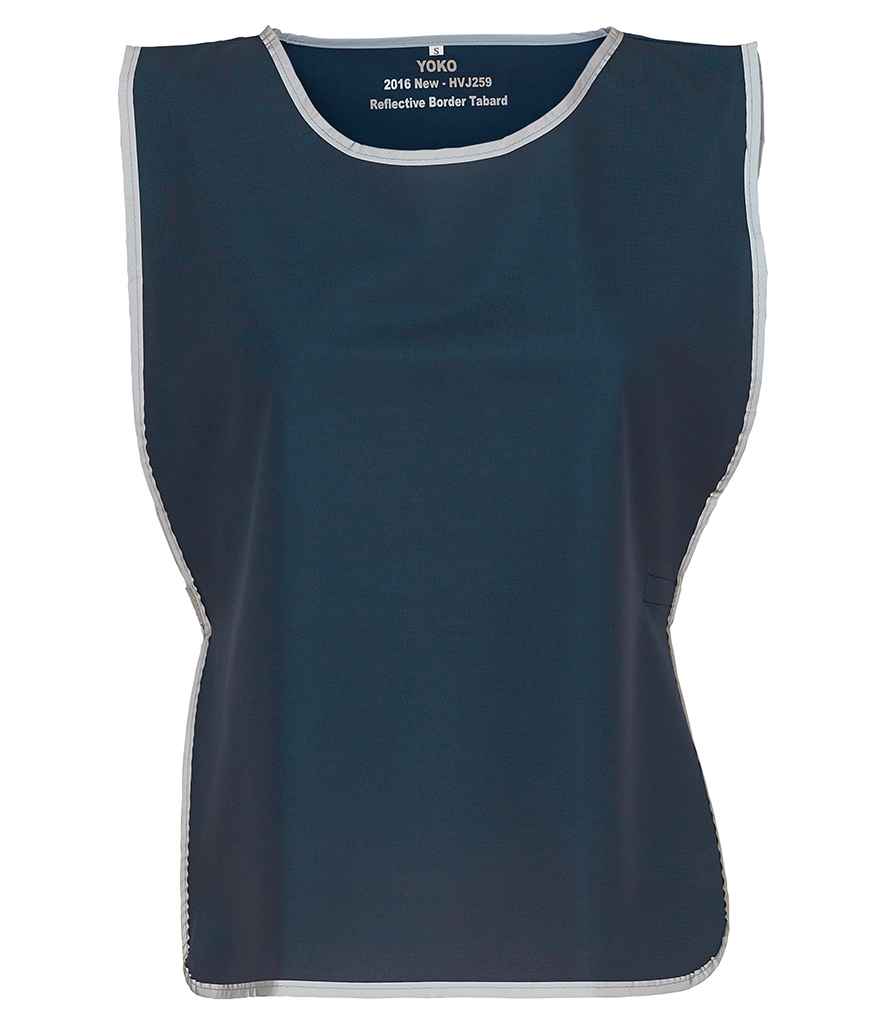 Yoko - Hi-Vis Reflective Border Tabard - YK100 NAV CHILD