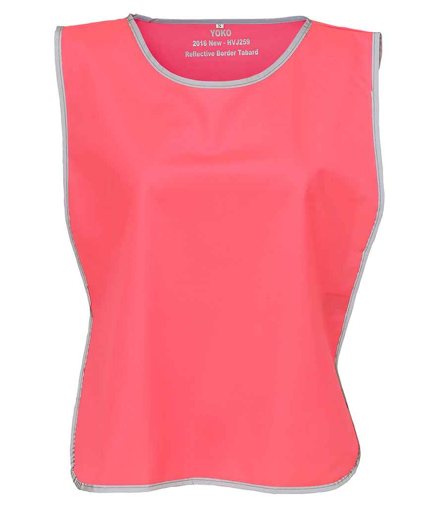 Yoko - Hi-Vis Reflective Border Tabard - YK100 PIN CHILD