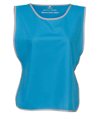 Yoko - Hi-Vis Reflective Border Tabard - YK100 BLK CHILD