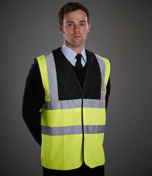 Yoko - Hi-Vis Two Band and Braces Waistcoat