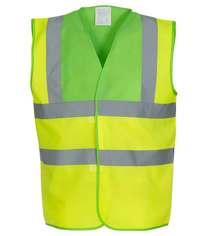 Yoko - Hi-Vis Two Band and Braces Waistcoat