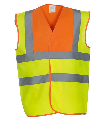 Yoko - Hi-Vis Two Band and Braces Waistcoat