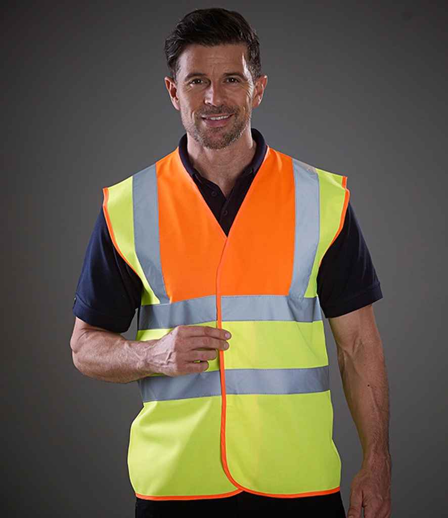 Yoko - Hi-Vis Two Band and Braces Waistcoat