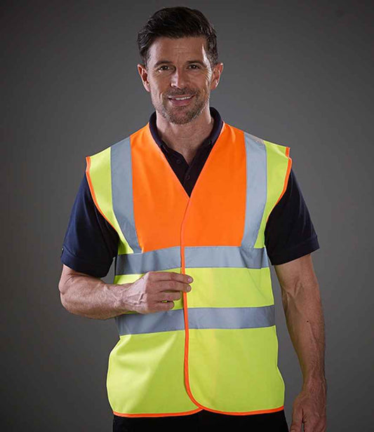 Yoko - Hi-Vis Two Band and Braces Waistcoat
