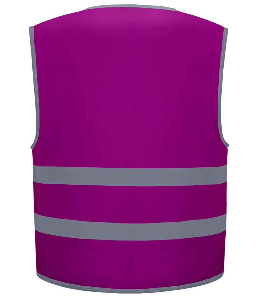 Yoko - Kids Hi-Vis Two Band Waistcoat - Pierre Francis