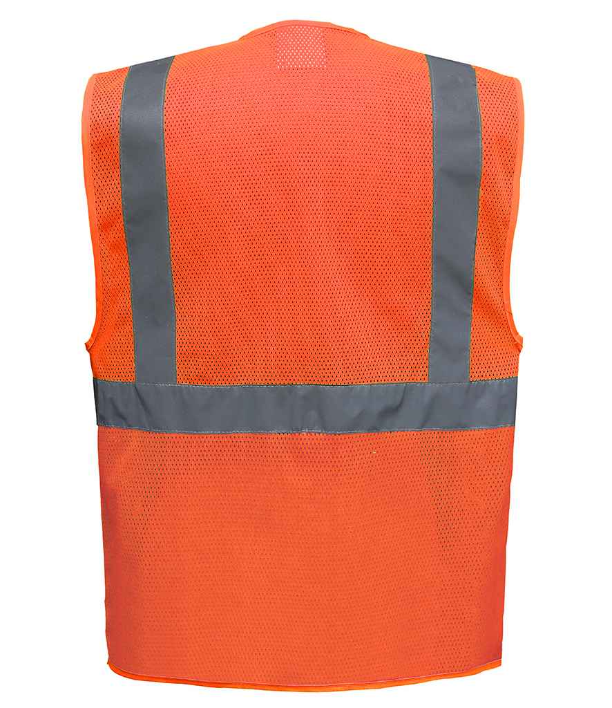 Yoko - Hi-Vis Top Cool Open Mesh Executive Waistcoat
