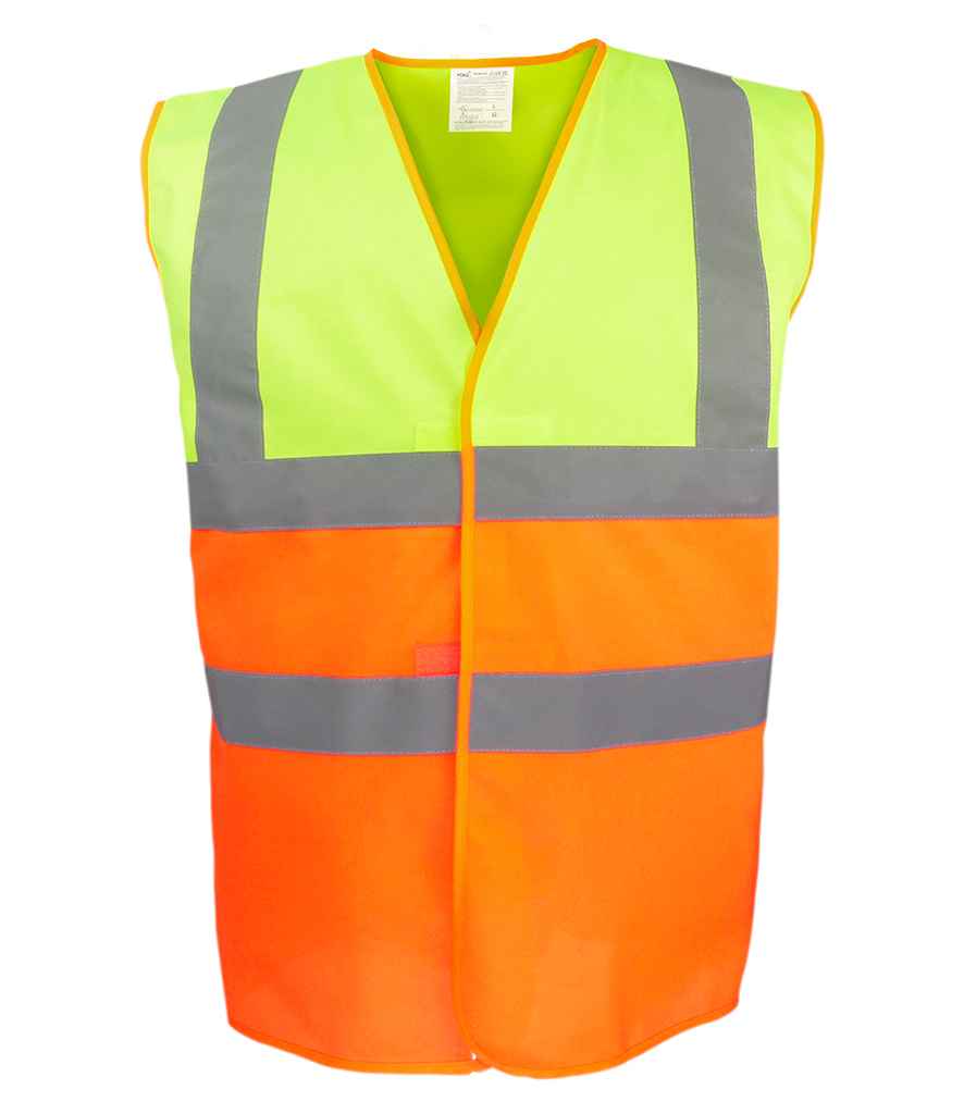 Yoko - Two Tone Waistcoat - YK111 YL/OR S