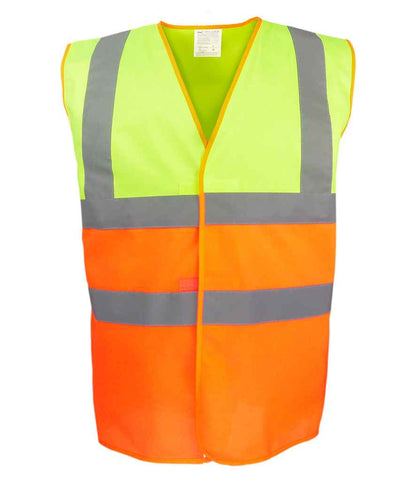 Yoko - Two Tone Waistcoat - YK111 YL/OR S