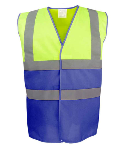 Yoko - Two Tone Waistcoat - YK111 YL/RY S