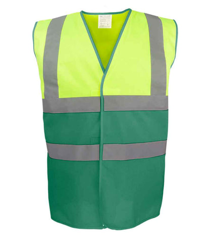 Yoko - Two Tone Waistcoat - YK111 Y/PCG S